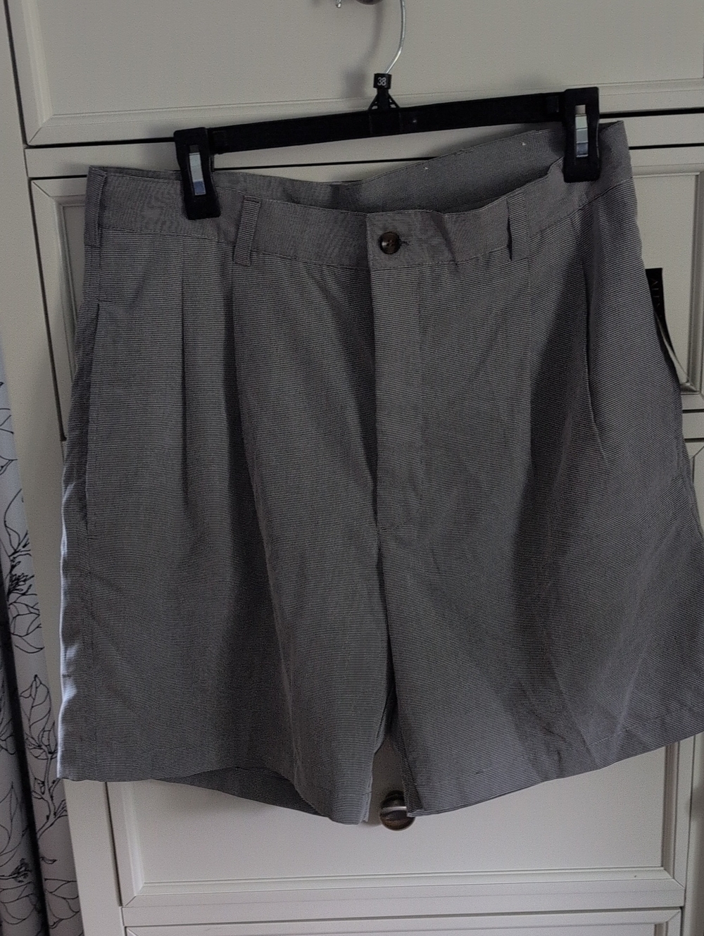 Alexander Julian Gray Flat Front Men's Shorts